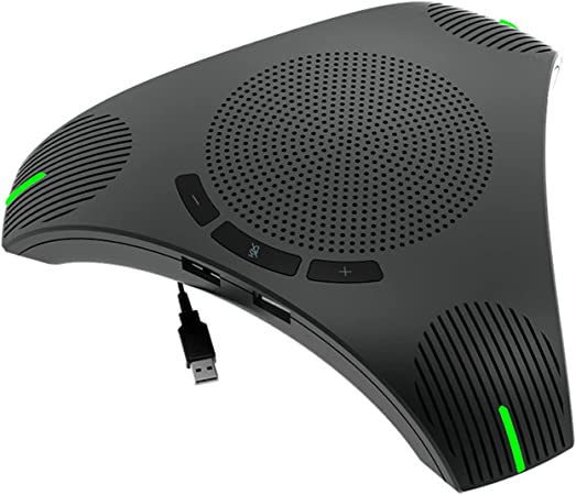 BALILA スピーカーフォン オンライン会議に ピン付ワイヤレスマイク10個付 71ZXF76IbaL._AC_UF350,